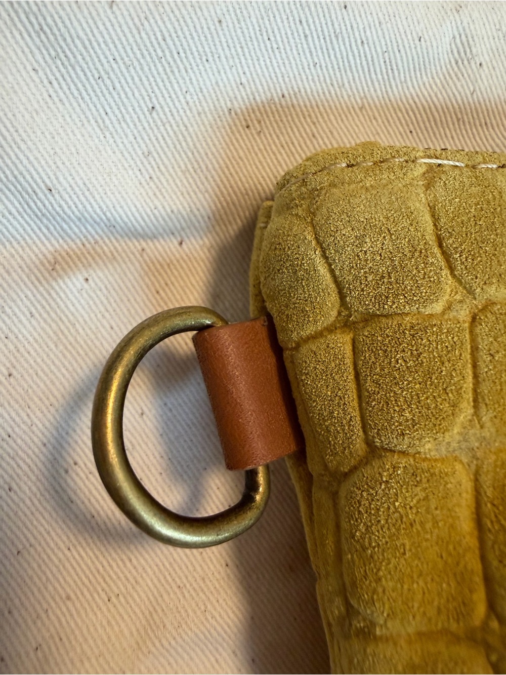 Parker Thatch: Little Buddy - Suede Saffron Croco NWT! - Picture 8 of 15